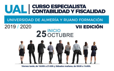 Curso Especialista en Contabilidad y Fiscalidad Universidad de Almería – Reserva tu matrícula ya ¡Últimas plazas!