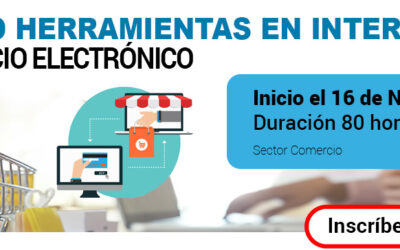 CURSO DE HERRAMIENTAS EN INTERNET: COMERCIO ELECTRÓNICO