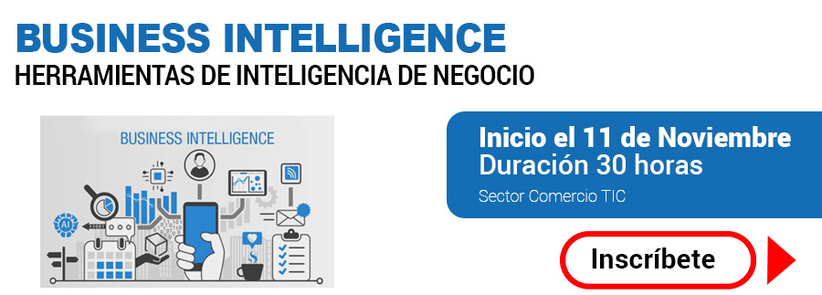 CURSO DE BUSINESS INTELLIGENCE Y DESARROLLO DE PROYECTOS SCRUM.