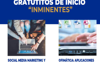 ÚLTIMAS PLAZAS CURSOS GRATUTITOS DE INICIO  “INMINENTES”